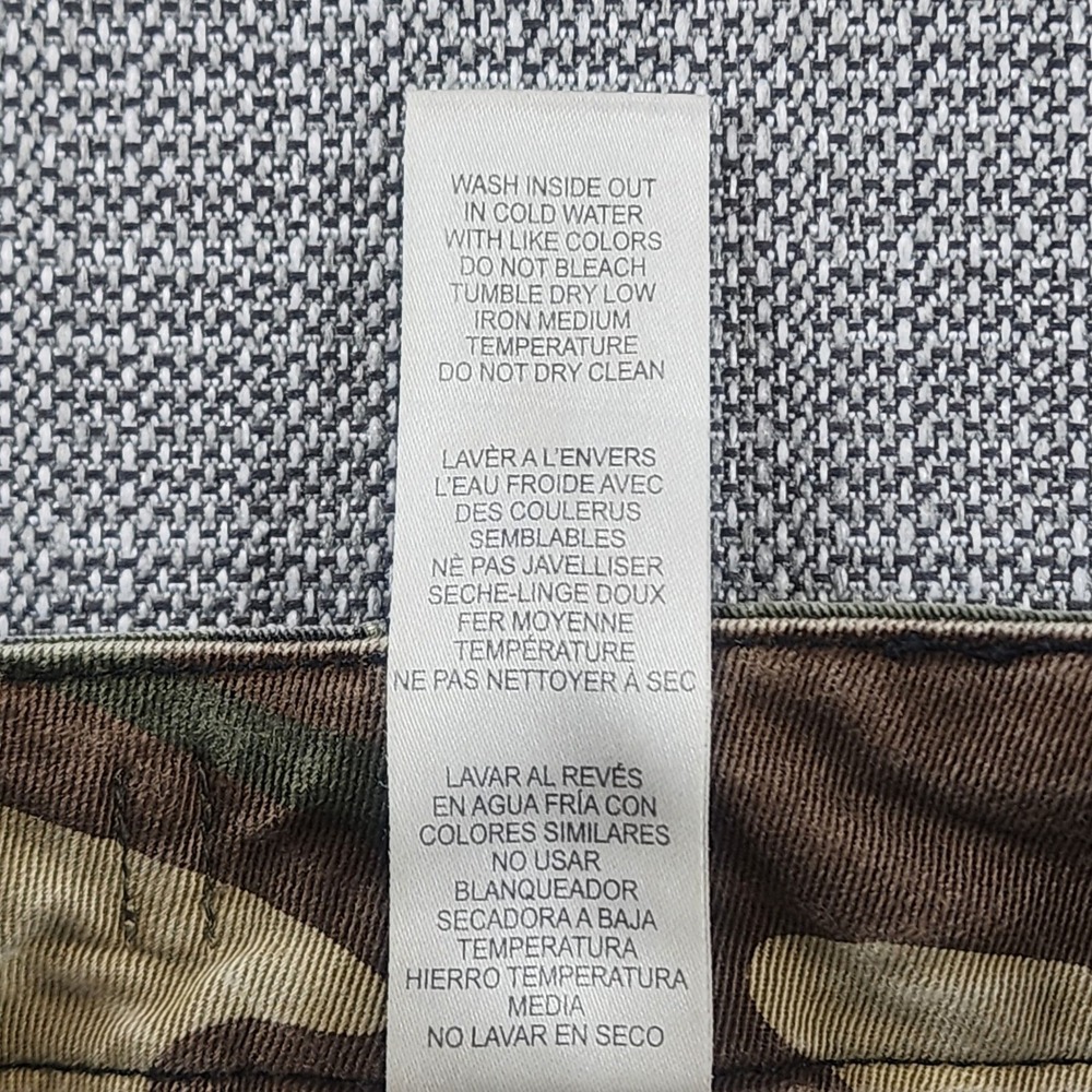 Good American Womens 0/25 Fatigue
Camo Green Uniform Cargo Pants Y2K - Picture 12 of 13